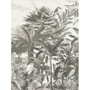 Eijffinger|Wandbild afrikanische Landschaft mit Fauna|Wandbild 2