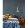 Eijffinger|Decorative effect blue giraffe skin wallpaper|Skin Imitation