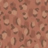 Eijffinger|Papel pintado piel leopardo rojo|Imitacion Piel Animales