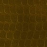 Eijffinger|Velvet crocodile skin wallpaper in ochre yellow|Skin Imitation