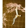 Eijffinger|Velvet crocodile skin wallpaper in ochre yellow|Skin Imitation