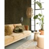 Eijffinger|Velvet green crocodile skin wallpaper|Skin Imitation