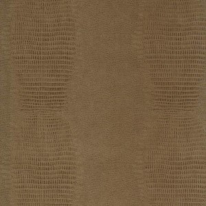 Casadeco|Papier peint moderne effet cuir marron tressé|Imitation Peau