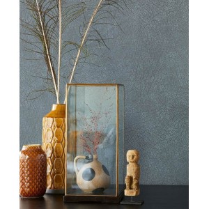 Casamance|Papel pintado cerámica oriental verde porcelana|Papel Pintado 2