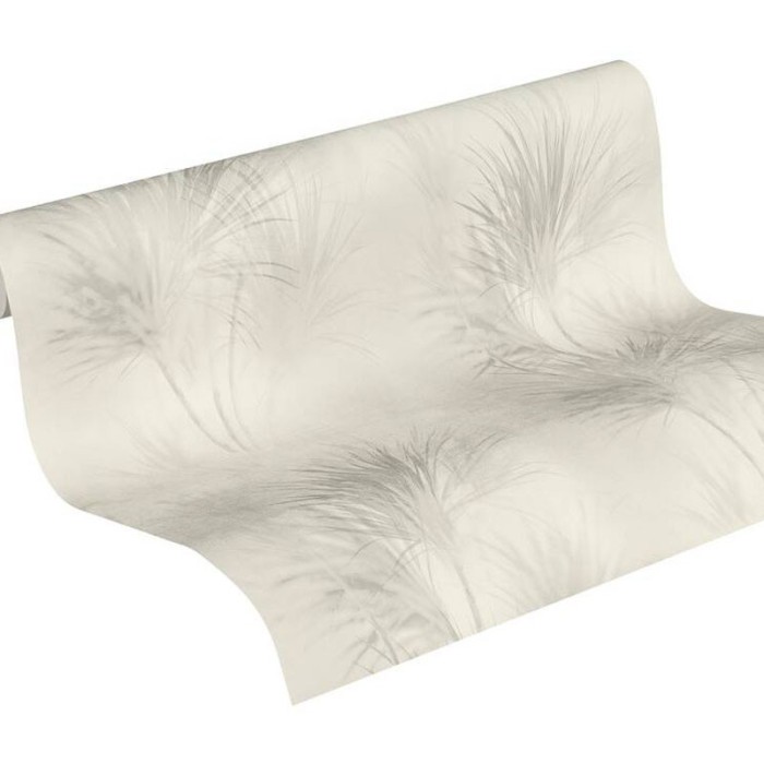 Papeldecor|Papier Peint floral moderne et élégant, tons gris|Papier Peint