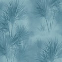 Papeldecor|Papier Peint floral moderne bleu pétrole|Papier Peint