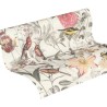 Papeldecor|Tapete im englischen Stil, bunte Blumen und Vögel|Tapeten