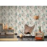 Papeldecor|Wallpaper exotic large leaf floral|Wallpaper