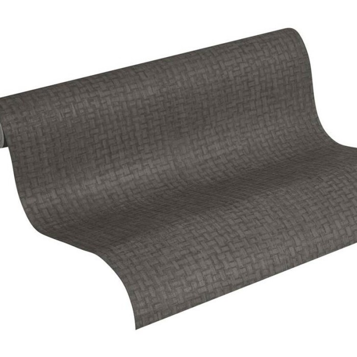 Papeldecor|Wallpaper woven rattan or wicker in dark tones|Wallpaper