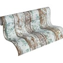 As Creation|Wallpaper old wood and floral motifs|Wallpaper