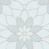 As Creation|Wallpaper large green flowers, modern shiny effect|Wallpaper