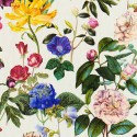 As Creation|Wallpaper white and multicolor floral garden|Wallpaper