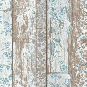 Rasch|Wallpaper wooden board white effect|Wood Imitation