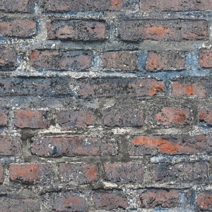 As Creation|Papier Peint brique gris foncé peint|Imitation Brique
