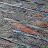 Papeldecor|Wallpaper aged dark grey brick|Brick Imitation