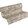 Papeldecor|Wallpaper aged grey brick|Brick Imitation