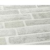 Papeldecor|Papel pintado ladrillo gris claro mamposteria|Imitacion Ladrillo