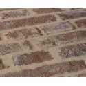 Papeldecor|Wallpaper brown exposed brick|Brick Imitation
