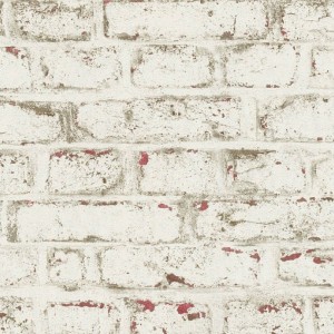 Papeldecor|Papier Peint brique beige maçonnerie|Imitation Brique
