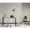 Papeldecor|Wallpaper white industrial brick|Brick Imitation