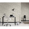Papeldecor|Tapete weiße Industrieziegel|Ziegelimitat