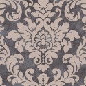 Papeldecor|Tapete modernes schwarzes Damast Metazalido|Tapeten