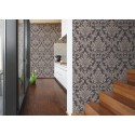 Papeldecor|Tapete modernes schwarzes Damast Metazalido|Tapeten