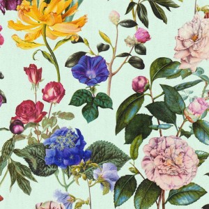 Papeldecor|Wallpaper children's pink forest animal|Wallpaper