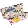 Papeldecor|Cheerful pink and multicolor floral wallpaper|Wallpaper