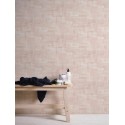 Papeldecor|Papier Peint artistique, dessins abstraits rose pastel|Papier Peint