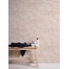 Papeldecor|Wallpaper artistic, pastel pink abstract drawings|Wallpaper