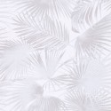 Khroma|Papel Pintado hojas de palmera gris perla con un moderno brillo|Papel Pintado