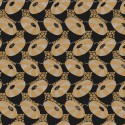Khroma|Retro Wallpaper in brown tones with black background|Wallpaper