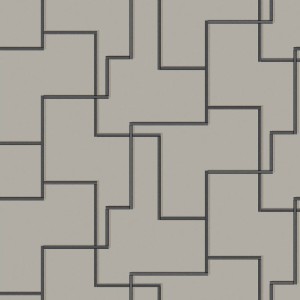 Papeldecor|Wallpaper geometric red gold|Wallpaper