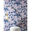 Khroma|Papier peint contemporain vigne grimpante style Art déco|Papier Peint