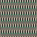 Khroma|Papier peint Art déco géométrique cubes colorés éclat beige vert|Papier Peint