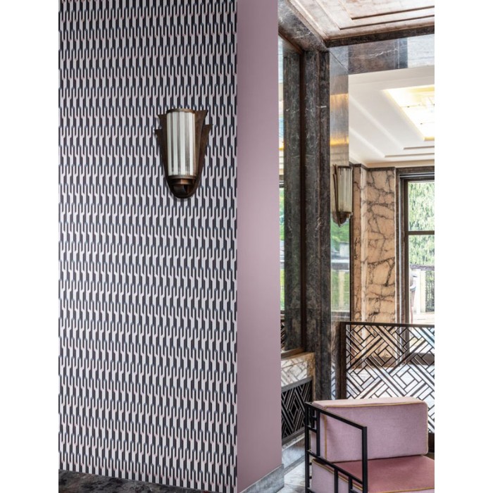 Papel Pintado Art-deco geométrico con cubos efecto 3D - Khroma Folies FOL503