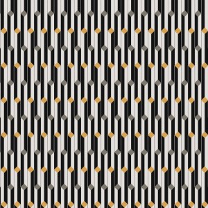 As Creation|Papier Peint logo Karl Lagerfeld gris et noir|Papier Peint