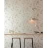 Khroma|Papel Pintado estilo africano con monos y hojas de platanero|Papel Pintado
