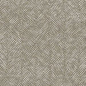 Casadeco|Elegant beige Art Deco wallpaper, inspired by cabaret tiaras|Wallpaper