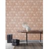 Khroma|Papier peint motifs ondulés pierre et cuivre|Papier Peint