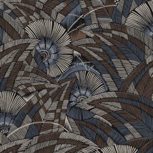 Casadeco|Papier peint contemporain noir texturé|Ethnique