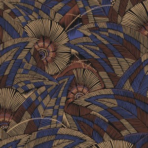 Papeldecor|Papel pintado plateado metalizado estilo Art Déco|Papel Pintado