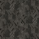 Khroma|Modern ethnic geometric Wallpaper in black|Wallpaper