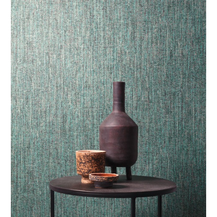 Khroma|Papel Pintado efecto tela color verde|Papel Pintado