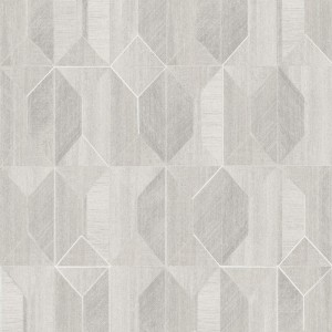 Papeldecor|Große tropische Blätter in Grün und Grau|Tapeten