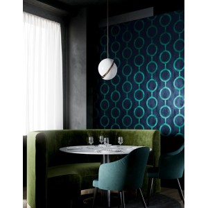 Papeldecor|Wallpaper fabric effect gold gloss|Wallpaper 2