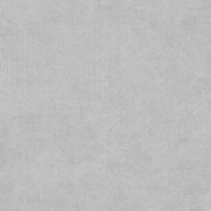 Khroma|Papel Pintado gris claro con diseño geométrico textil|Papel Pintado