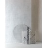 Khroma|Papier peint gris clair design géométrique treillis|Papier Peint