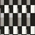 Khroma|Papel Pintado blanco y negro prisma geométrico|Papel Pintado